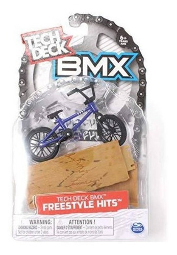 Bicicletas Para Dedos Tech Deck Bmx C/ Rampa -freestyle Hits