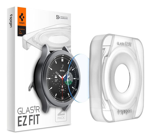 Vidrio Templado Spigen Para Galaxy Watch 4 42 Mm Classic X2