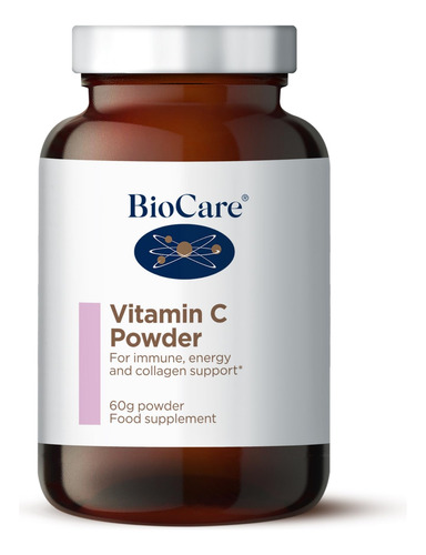 Biocare Polvo De Vitamina C, 60 Gr