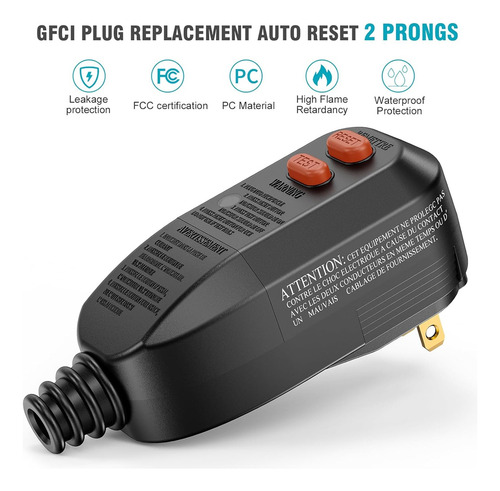 Enchufe Gfci De Repuesto J31 Piezas, Enchufe De Repuesto De