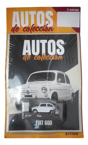 2 Autos De Colección Escala 1:60 Fiat 600 Y Citroen 2 Cv