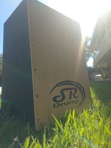 Imagem 5 de 7 de Cajon Profissional Inclinado Assento Acolchoado + Vassourinh