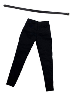 Cintur/ón para 12 Pulgadas Figura de Acci/ón Musculina Escala 1//6 Camisa Camisa de Manga Larga Pantalones Jeans Largos