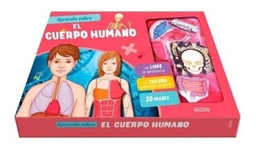 Cuerpo Humano -incluye Libro + Tablero Magnetico + 23 Imanes