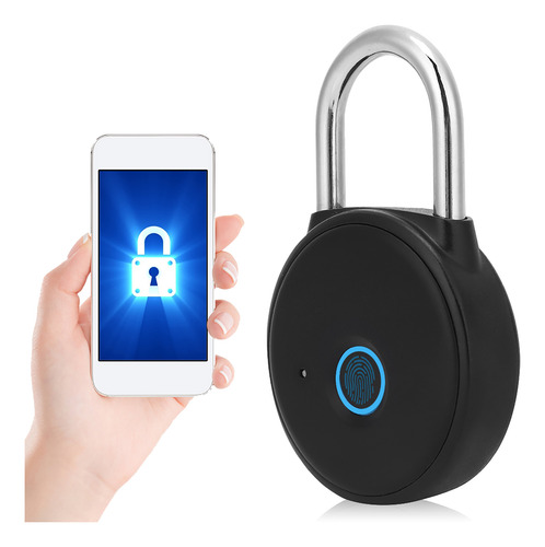 W08 Candado De Control De Aplicaciones Bluetooth Con Huella