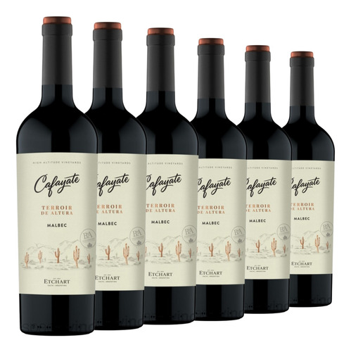 Vino Cafayate Terroir De Altura Malbec Caja X 6 X 750ml.