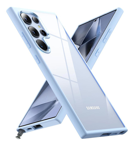 Case Para Samsung S24 Ultra Amortiguador De Choque Azul