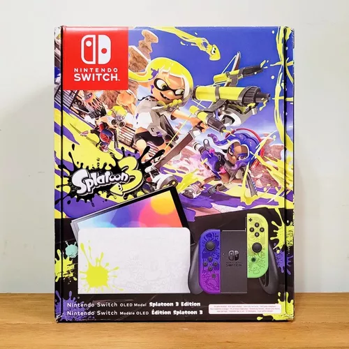 Console Nintendo Switch Oled Splatoon 3 Special Edition