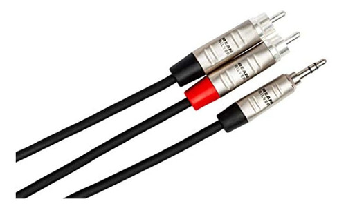 Hosa Hmr003y Cable Pro Stereo Breakout 35 Mm Trsdual Rca 3 P