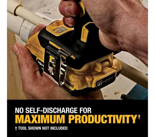Bateria Dewalt 20v Max, Iones De Litio, 4-ah Y 2-ah