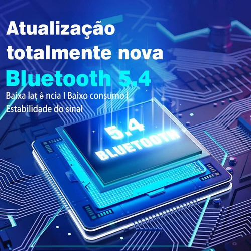 Headphone Gamer Sem Fio Bluetooth Fone Headset Com Microfone