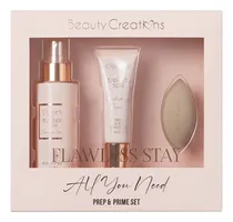 Comprar Set Prep & Prime Beauty Creations Primer, Fijador Y Esponja Tono Del Primer Transparente