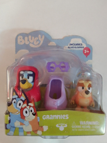 Figuras Bluey Y Bingo Articuladas Originales