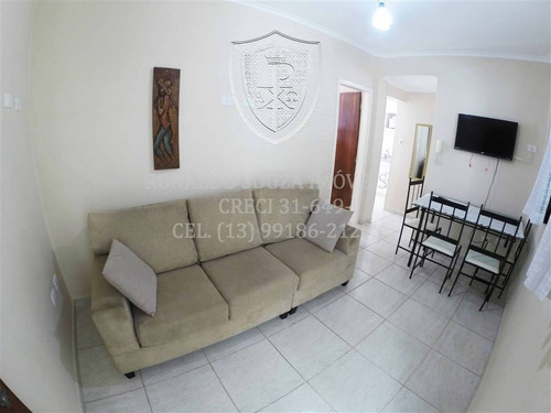 Imagem 1 de 13 de Apartamento, 1 Dorms Com 40 M² - Vila Tupi - Praia Grande - Ref.: Rs144 - Rs144