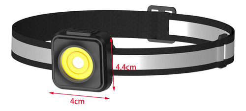 Reflector Linterna Luz De Trabajo Luz De Cabeza Para Negro