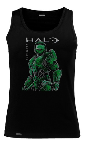 Camiseta Esqueleto Halo Infinite Videojuego Serie Hombre Sbo