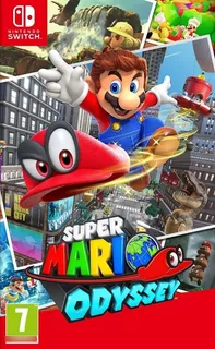 Super Mario Odyssey Nintendo Switch Juego Nuevo Vdgmrs