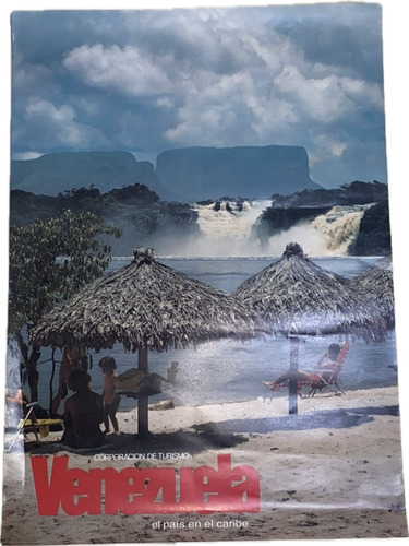Afiche Años 80 Corpoturismo  Tepuy Gran Sabana Venezuela