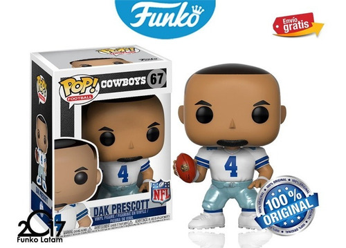 Dak Prescott Cowboys Funko Pop Original Nfl Football 2017