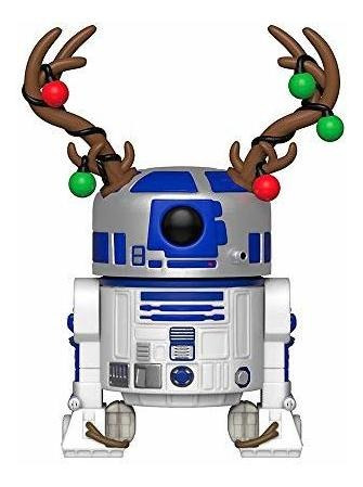 Funko Pop Star Wars: Holiday - R2d2 Con Figura Coleccionable