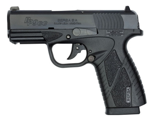 Pistola Co2 Asg Bersa Bp9cc Gas 4,5mm Blowback Comprimido
