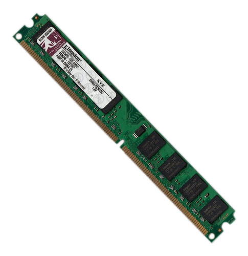 Memória Pc Desktop Kingston 2gb Ddr2 667 Pc2 5300 Kvr667d2 (Recondicionado)