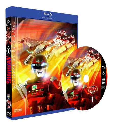 Blu-ray O Policial Do Espaço Sharivan - Space Sheriff