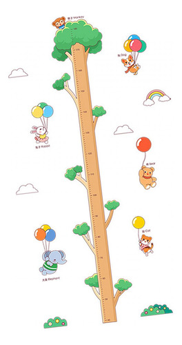 Gráfico De Crescimento De Altura, Adesivo De Parede, 180 Cm,