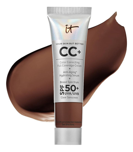 It Cosmetics Tu Piel Pero Mejor Cc+ Crema Tamaño Viaje, Bron