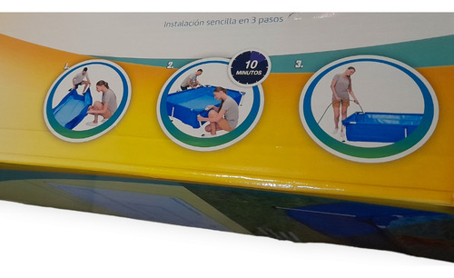 Inflable Play Day Alberca Rígiida 221cm Para Niños