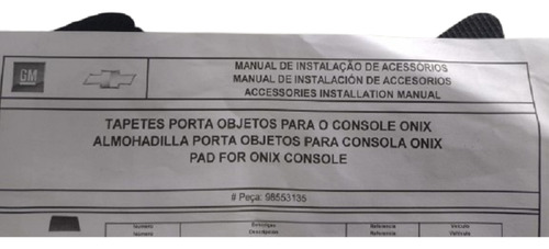 Jogo De Tapetes Onix Hatch 2020 2021 2022 2023 2024 ( Pvc )