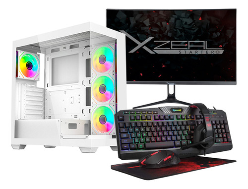 Kit Pc Gamer Monitor23.8 Ryzen 5 5500 Ram32gb Ssd1tb Rtx3050