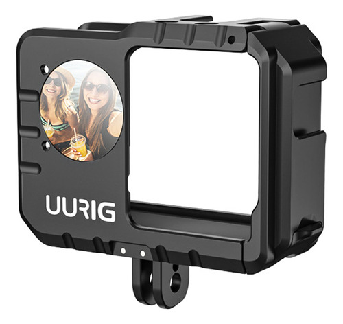 Cámara Cage Camera Uurig Insta360 Cage Video Frame Cold Dual