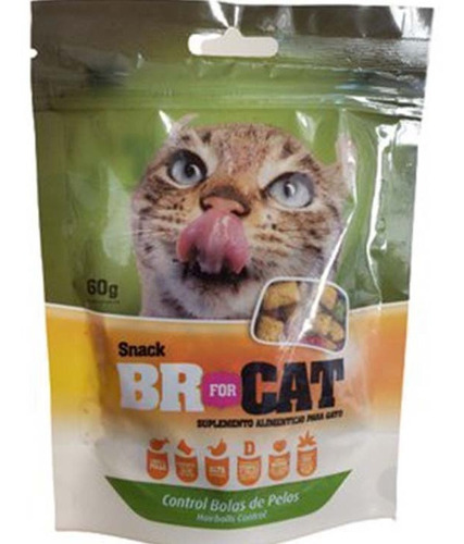 Imagen 1 de 1 de Br For Cats Galletas Control Bolas De - kg a $7200