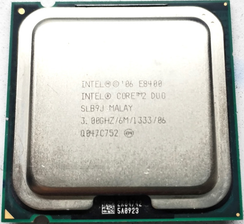 Procesador Intel Core 2 Duo E8400 3.0ghz 6mb Slb9j Slapl (Usado)