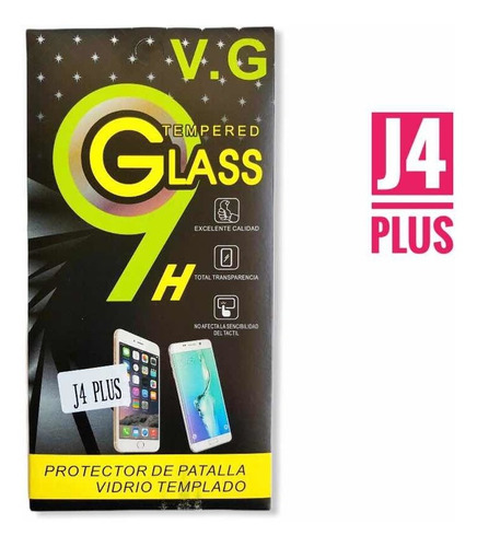 Vidrio Templado Samsung  J4 Plus Glass Protector | 2 Pack