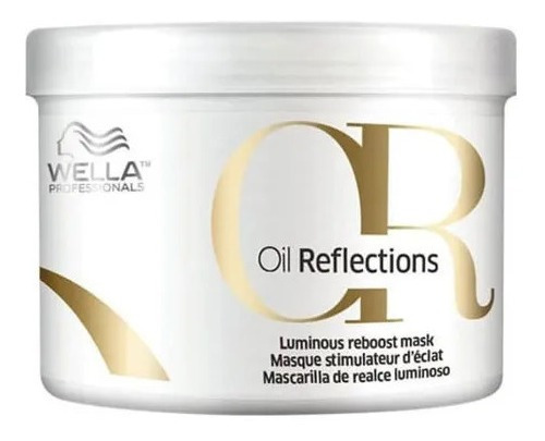 Wella Mascara Oil Reflections 500g Hidratação Anti Frizz