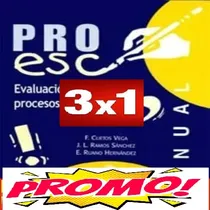 Comprar Test Proesc Batería Evaluación Procesos De Escritura Pormo