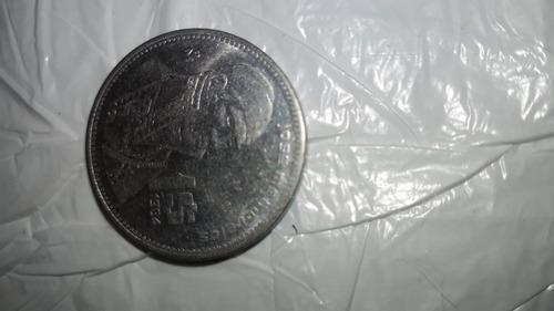 Moneda 1 Peso Mexicano 1984 Jose Morelos