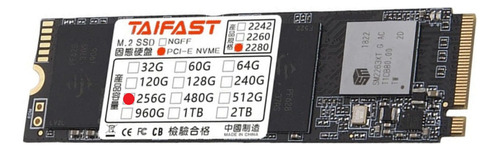 Disco Sólido Ssd M.2 Nmve Taifast De 256gb Pcie Tlc