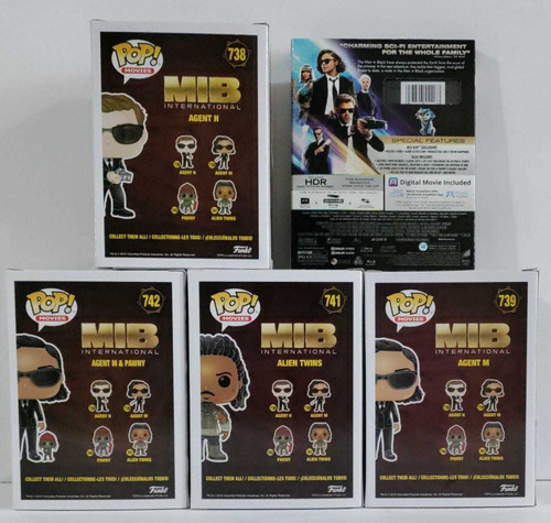 Funko Pop Hombres De Negro Internacional Blu-ray Pelicula
