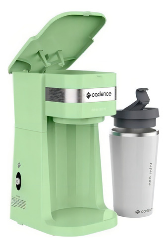 Cafeteira Cadence Caf209 18 Cafés Verde Mint