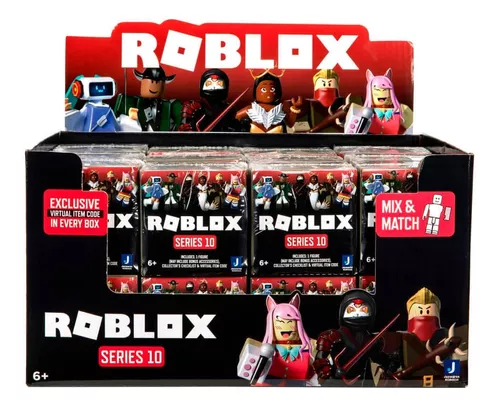 3 Box Roblox Surpresa Serie Figura Jogo C/ Código Virtual