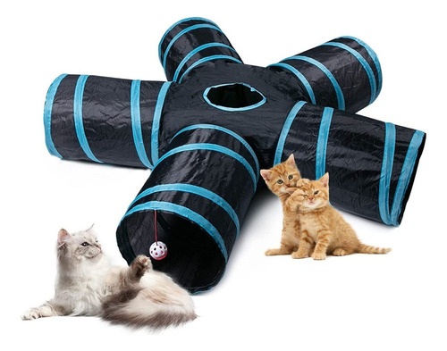 / Juguete De TĂșnel Para Gatos, Cachorros, Conejos, Etc.