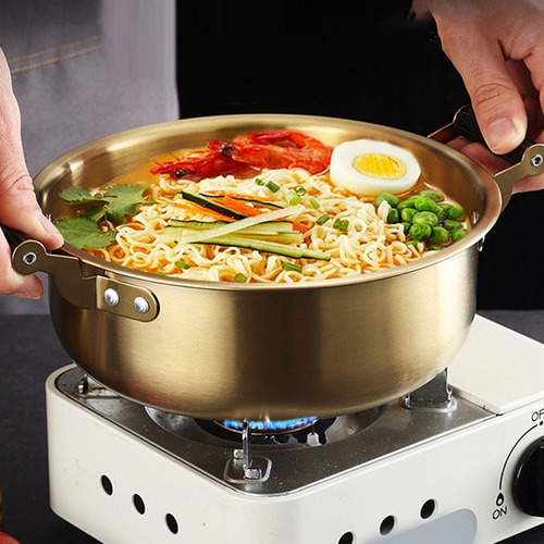 Olla Coreana Para Ramen, Olla Multiusos Para 20 Centímetros