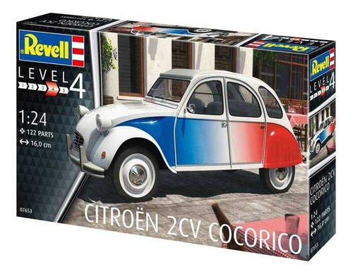 Citroen 2cv Cocorico - Escala 1/24 Revell 07653