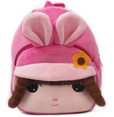 Hermosa Mochila Infantil Felpa Peluche Con Dibujo Animal 