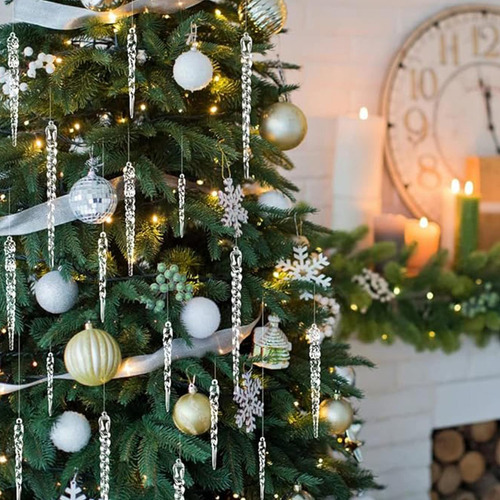 Decoraciones De Carámbanos Para Árboles De Navidad Decoracio