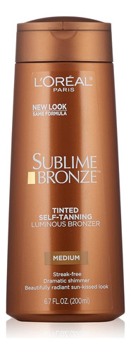 Loción Autobronceadora Luminosa L'oréal Paris Sublime Bronze