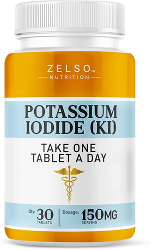 Zelso Nutrition I Potassium Iodide Kl I 150mg I 30 Tablets